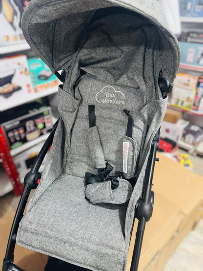 Tiny Wonders Lightweight Stroller with Dual-Brake