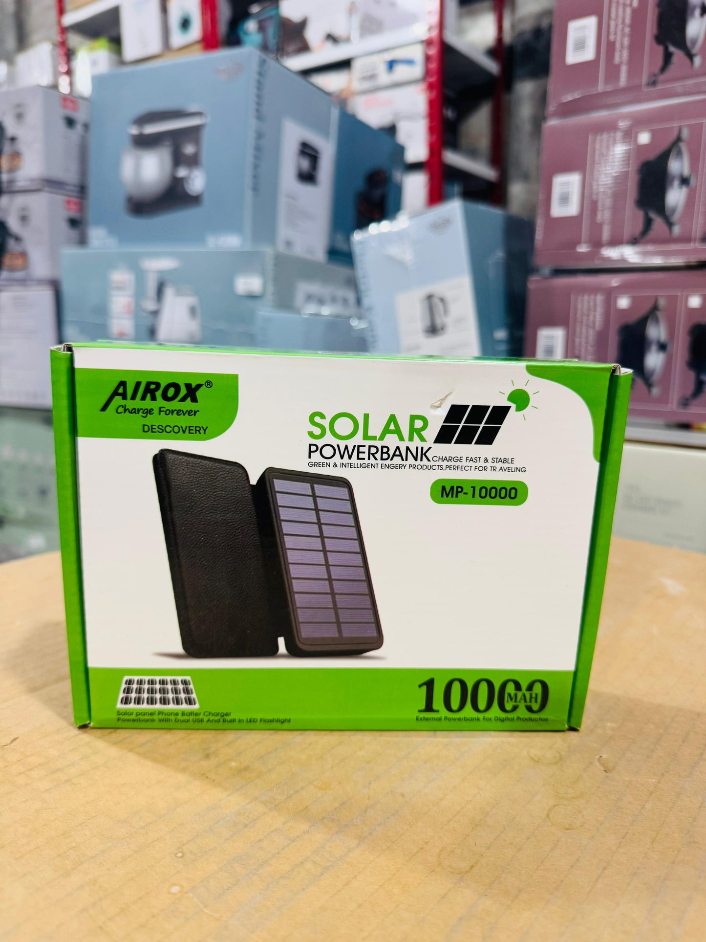 Airox Solar  Power Bank 10000mAH MP-10000