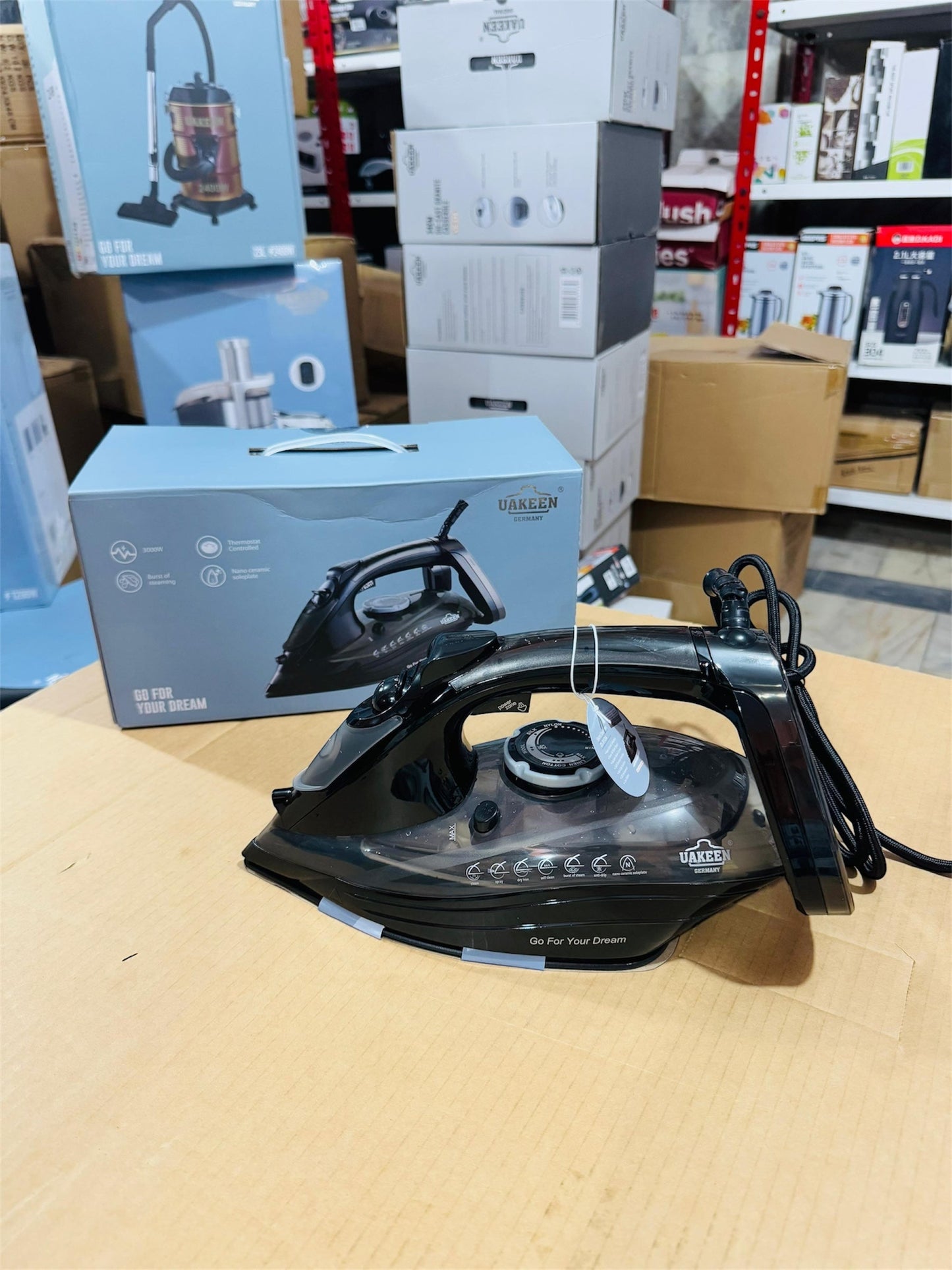 Uakeen Germany Steam Iron ZL-812A