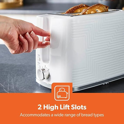 Geepas 2 Slice Toaster with 7 Level Browning Control 900W-36554