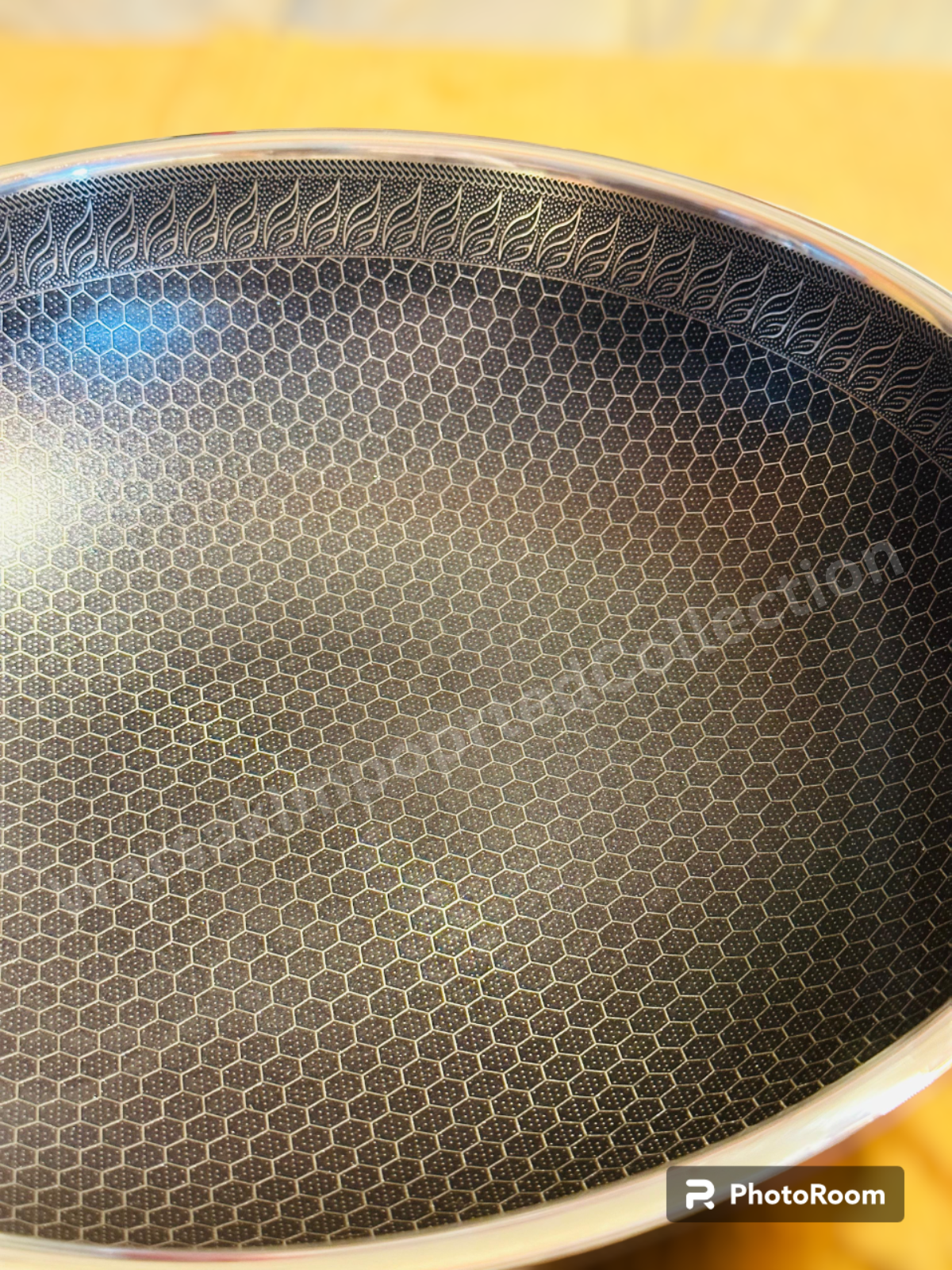 Germany Lot Laser Double Sided Honeycomb Steel Pan