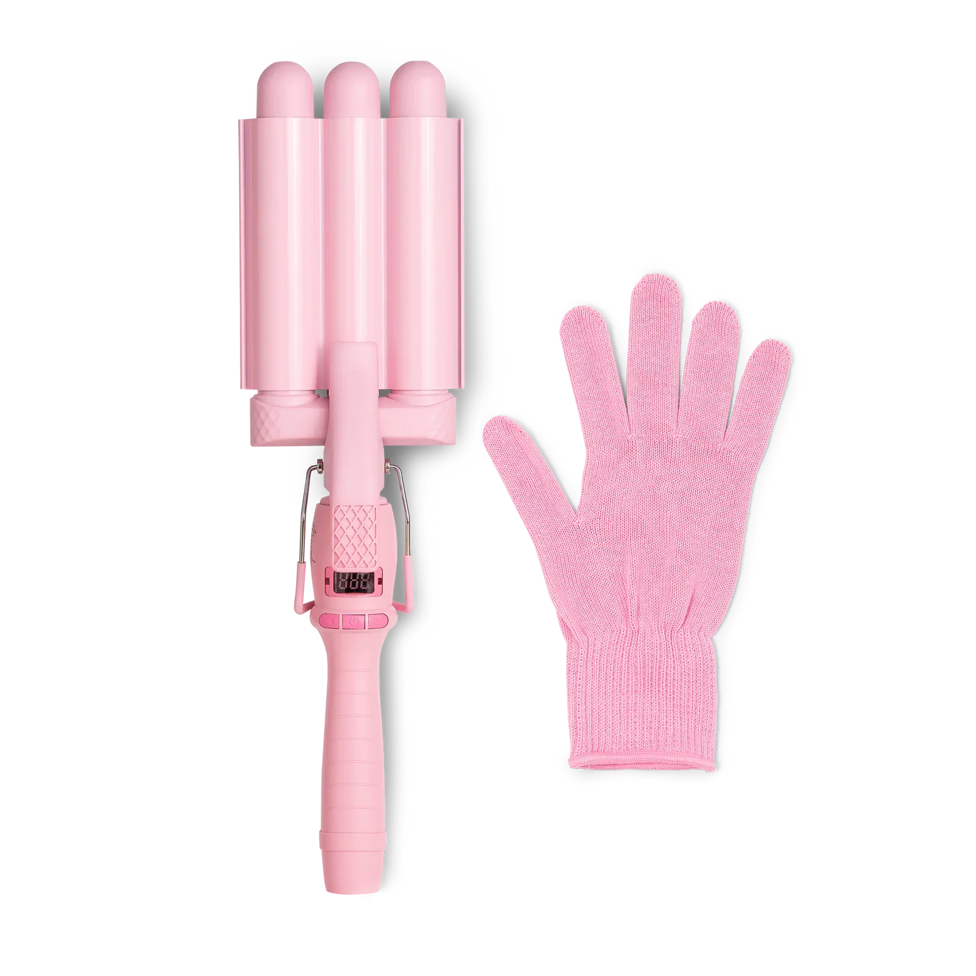 Mermaid Pro Mini Hair Waver - 25mm Pink