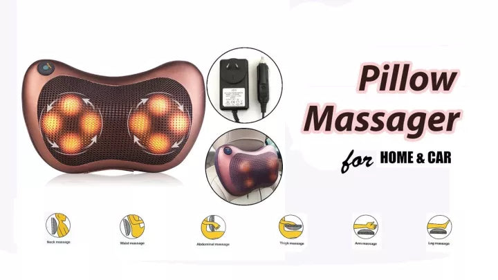 Car & Home Neck Massage Pillow( weak quality)