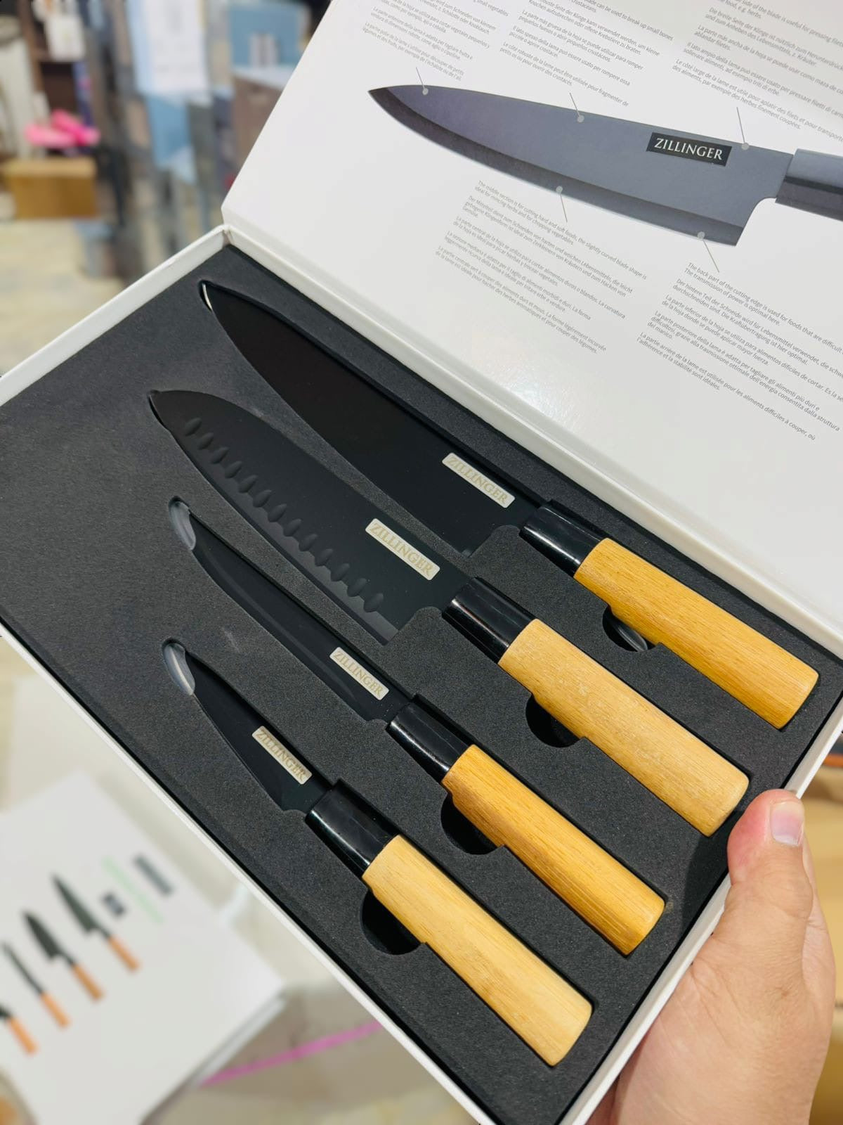 Zillinger Japanese Knife Set