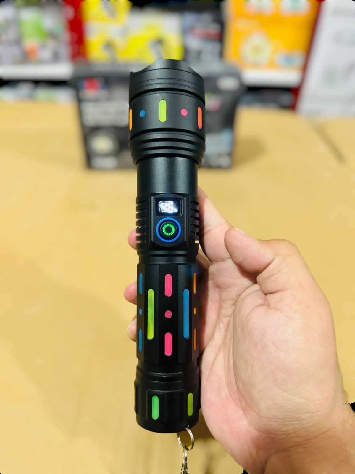 Heavy Duty LASER LED Torch