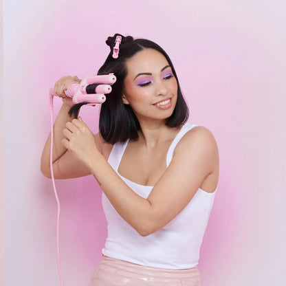 Mermaid Pro Mini Hair Waver - 25mm Pink