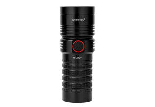 Geepas Waterproof Led Flashlight With Powerbannk-51044