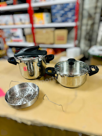 UNIQUE 3 in 1 AUTOMATIC PRESSURE COOKER