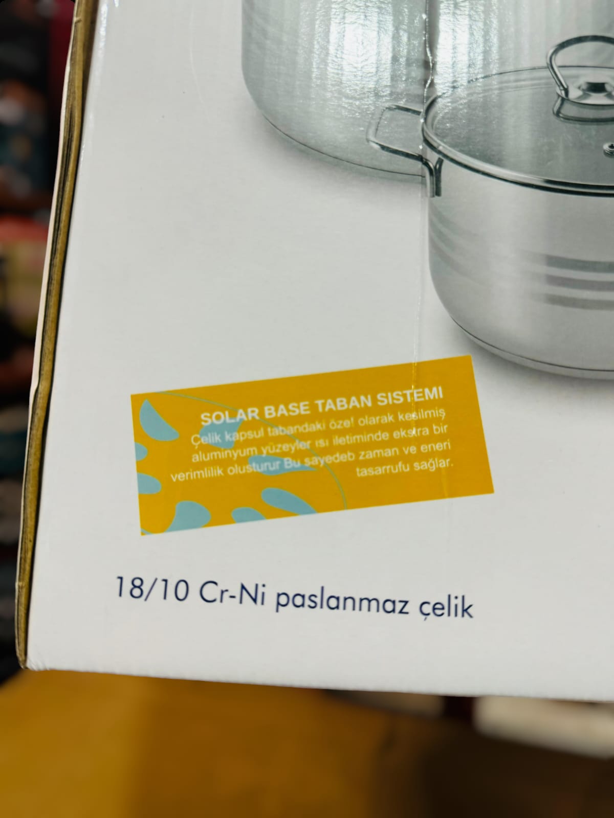 Korkmaz Astra A-1901 Cookware Set Cr-Ni