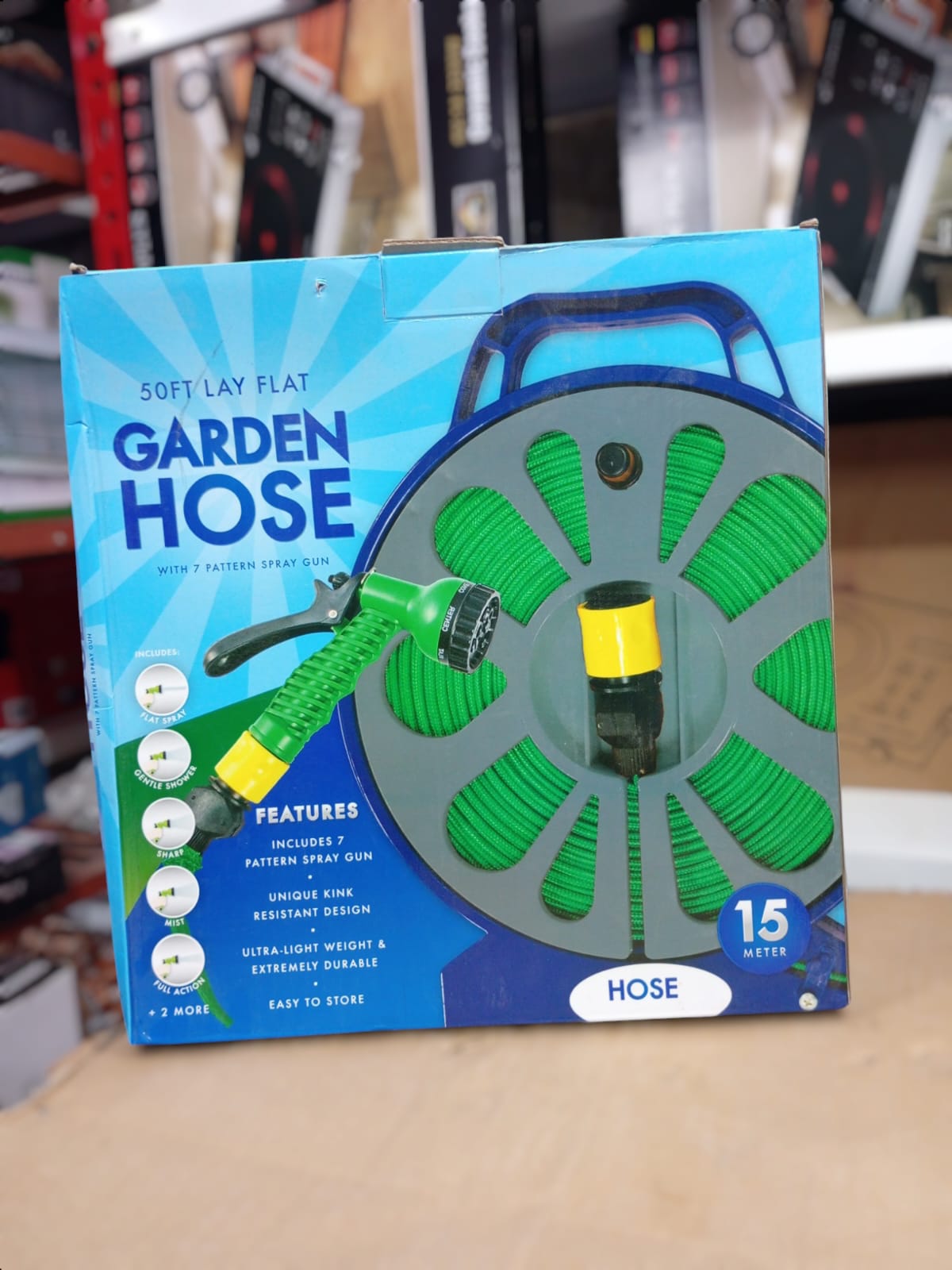 50 Feet Lay Flat Garden Hose