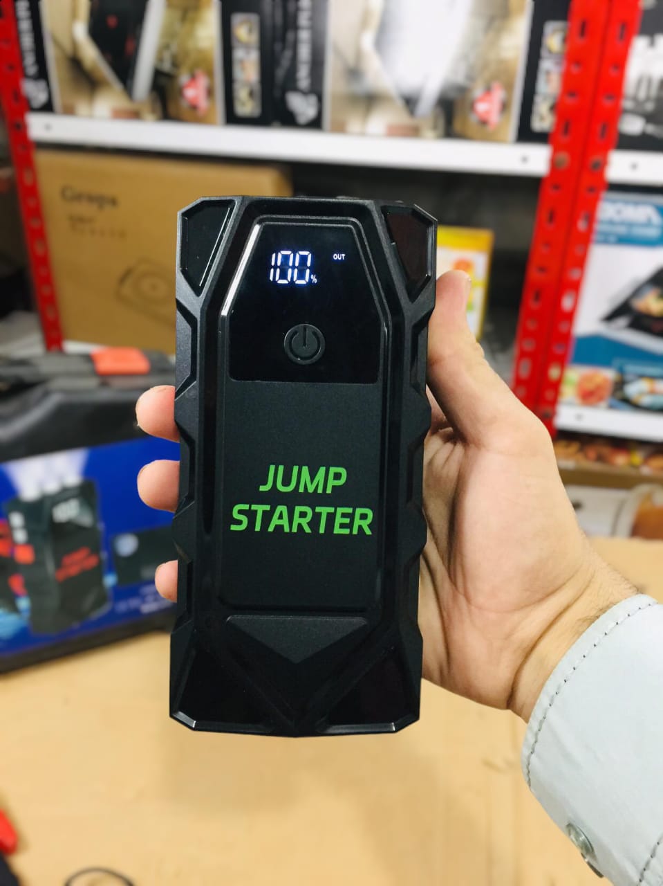 2 in 1 Car Jump Starter & Tyre Inflator K01