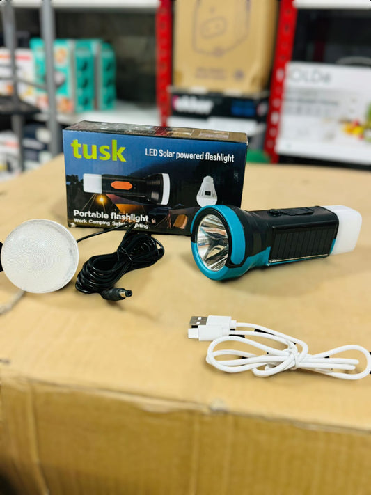 Tusk LED Solar Flashlight J-02