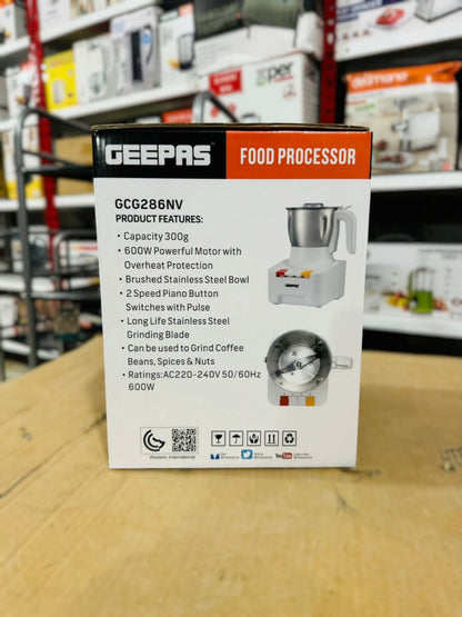 GEEPAS 300g Food Processor 600W-286