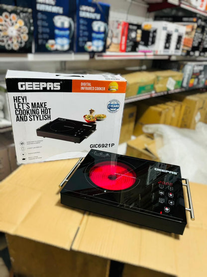 GEEPAS 2000W Digital Infrared Cooker-6921