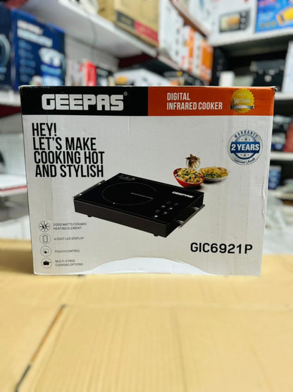 GEEPAS 2000W Digital Infrared Cooker-6921