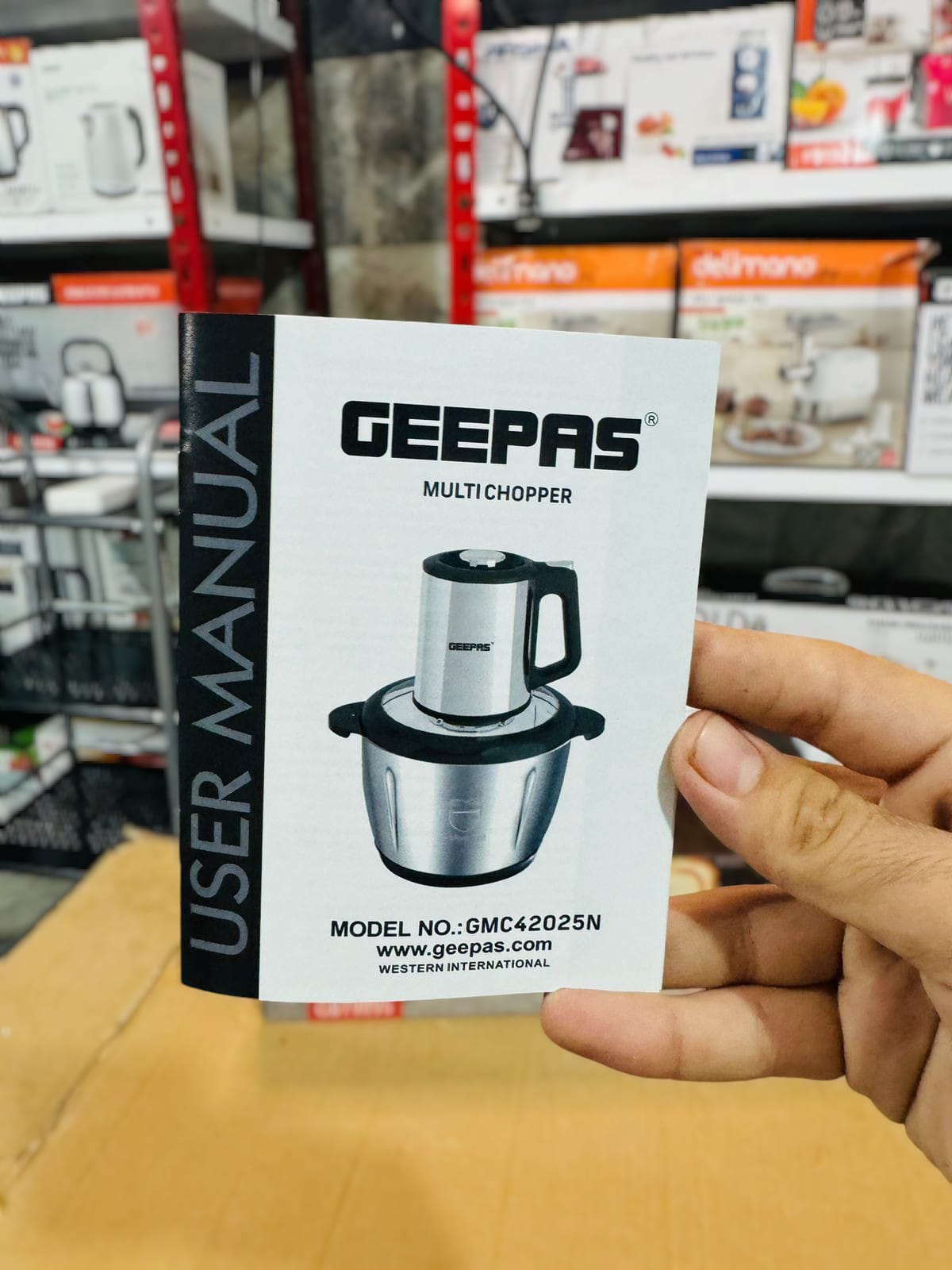 GEEPAS 3L Multi Chopper 500W-42025