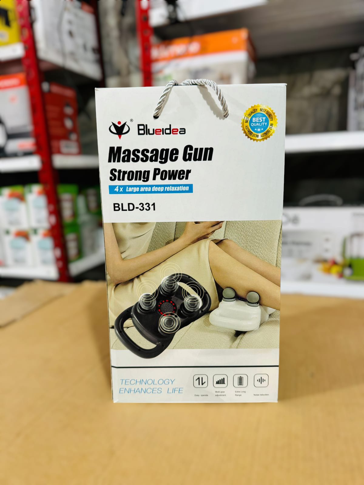 4 Heads Strong Power Massage Gun BLD-331