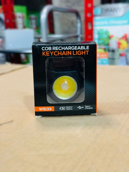 Rechargeable COB Keychain Light W5133