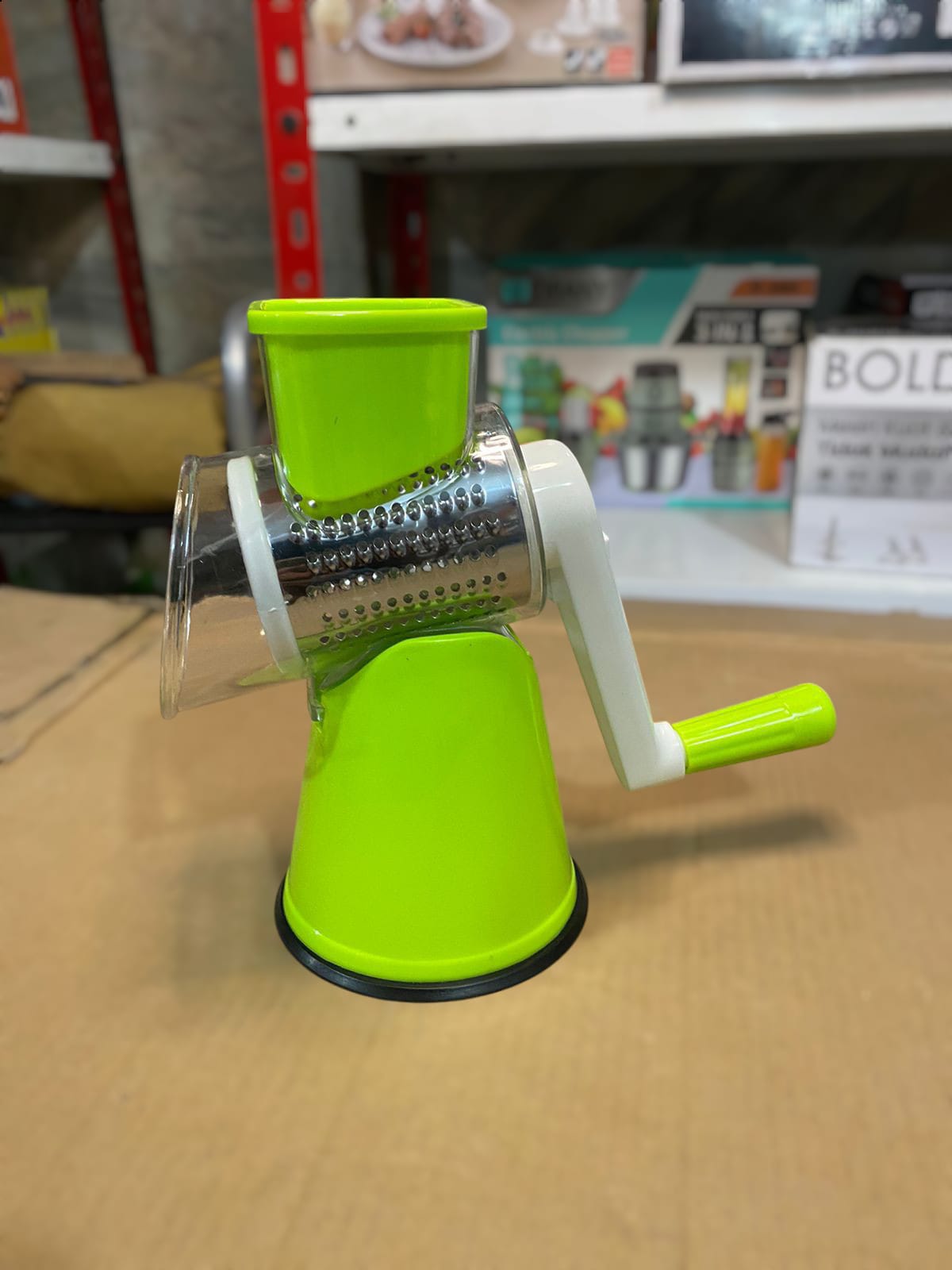 TABLETOP DRUM GRATER (Weak Quality)