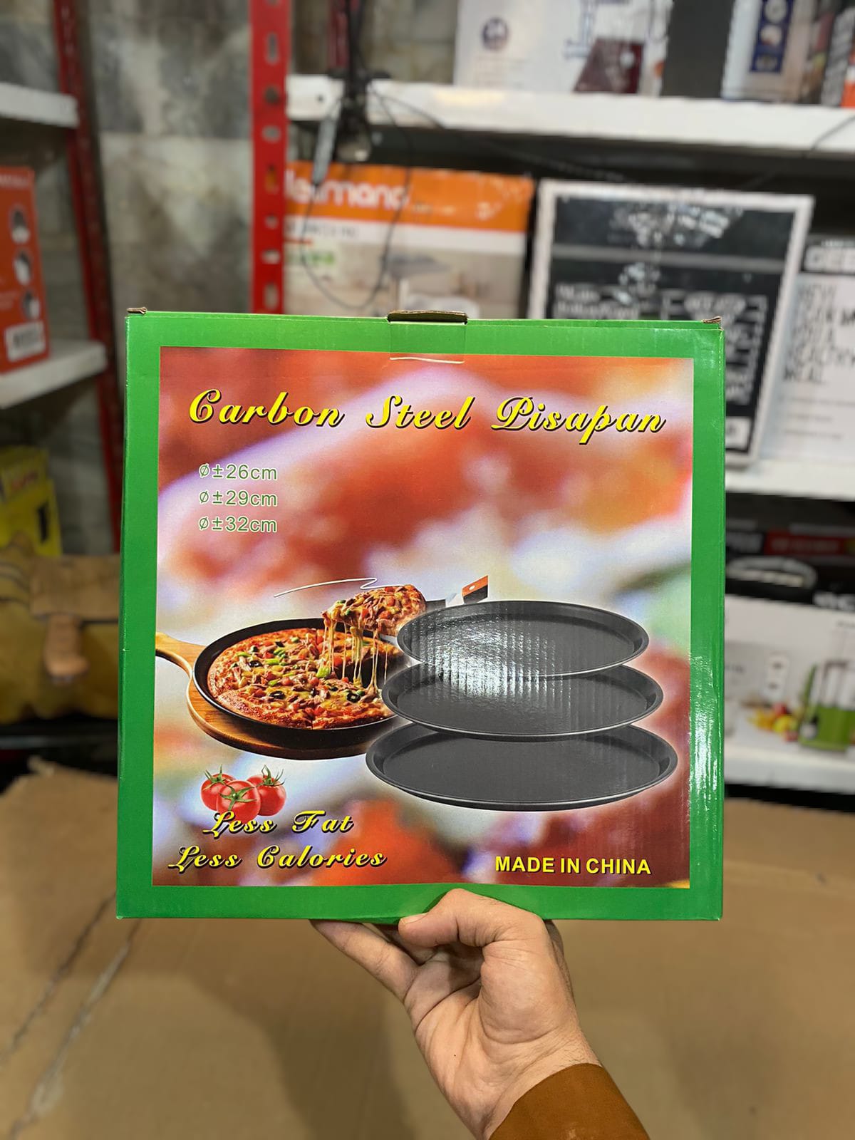 3Pcs Pizza Pan Set