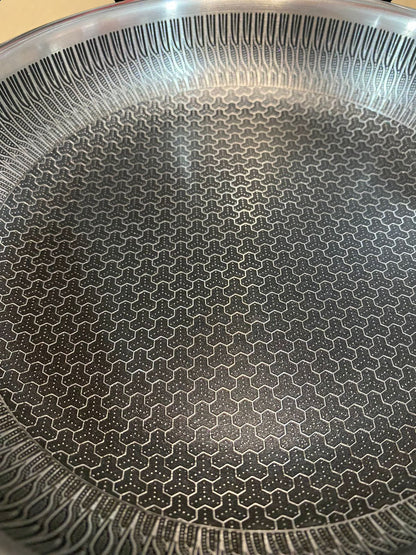 Honeycomb Laser Coated Frypan