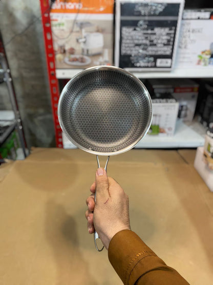 Honeycomb Laser Coated Frypan