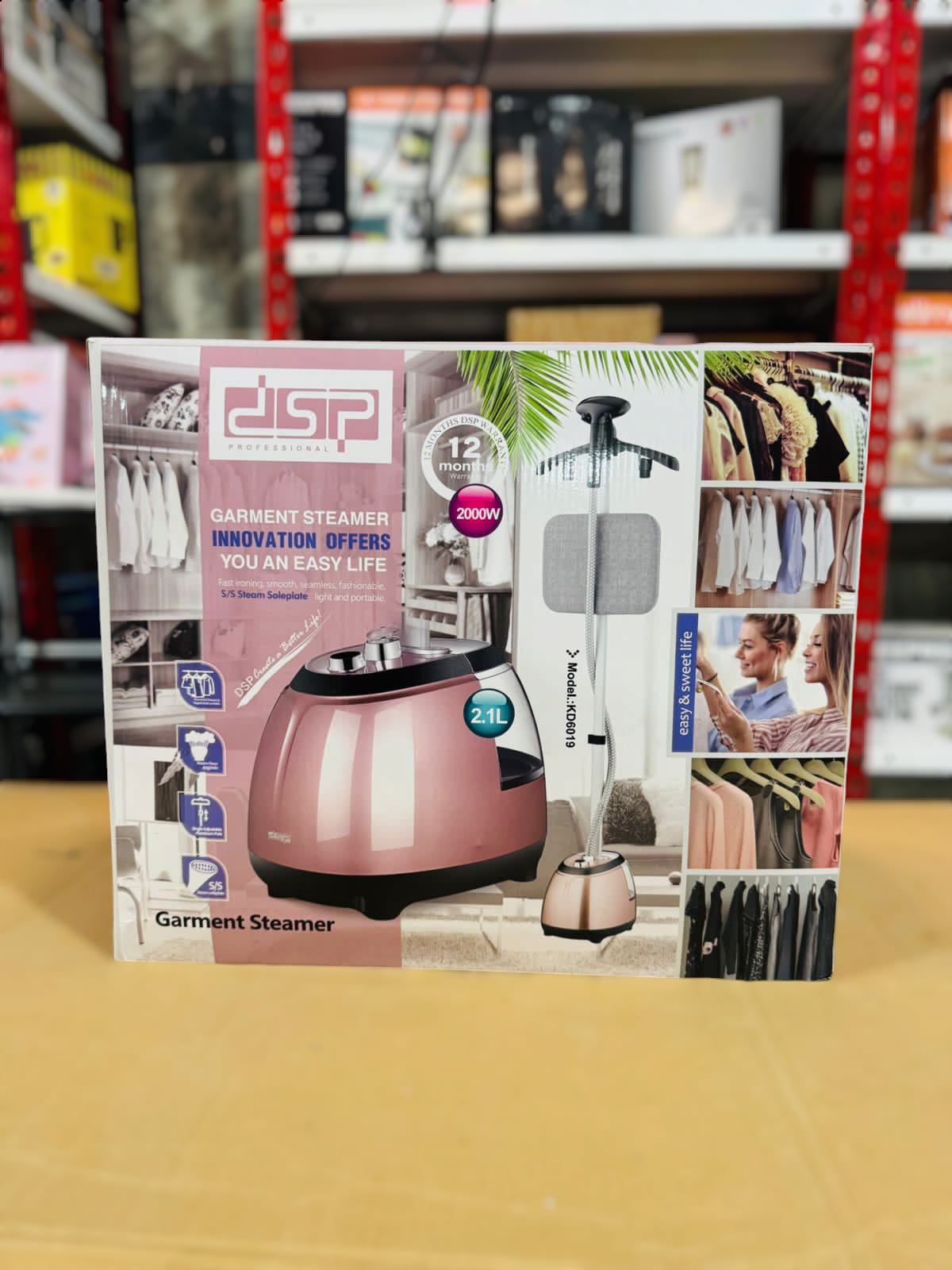 DSP France Professional Garment Steamer