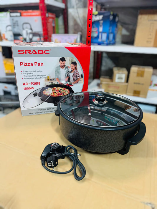 Srabc Electric Pizza Pan 1500W