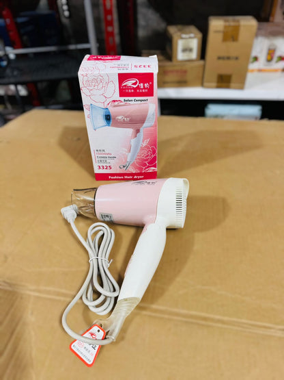 Zhide Foldable Hair Dryer 1500W-3325