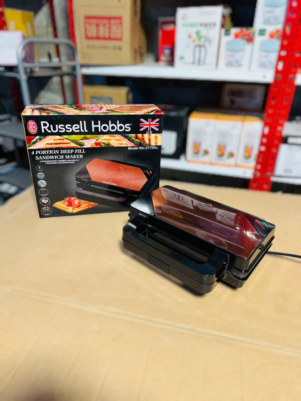 Russell Hobbs Sandwich Maker JT-703( Not Original)