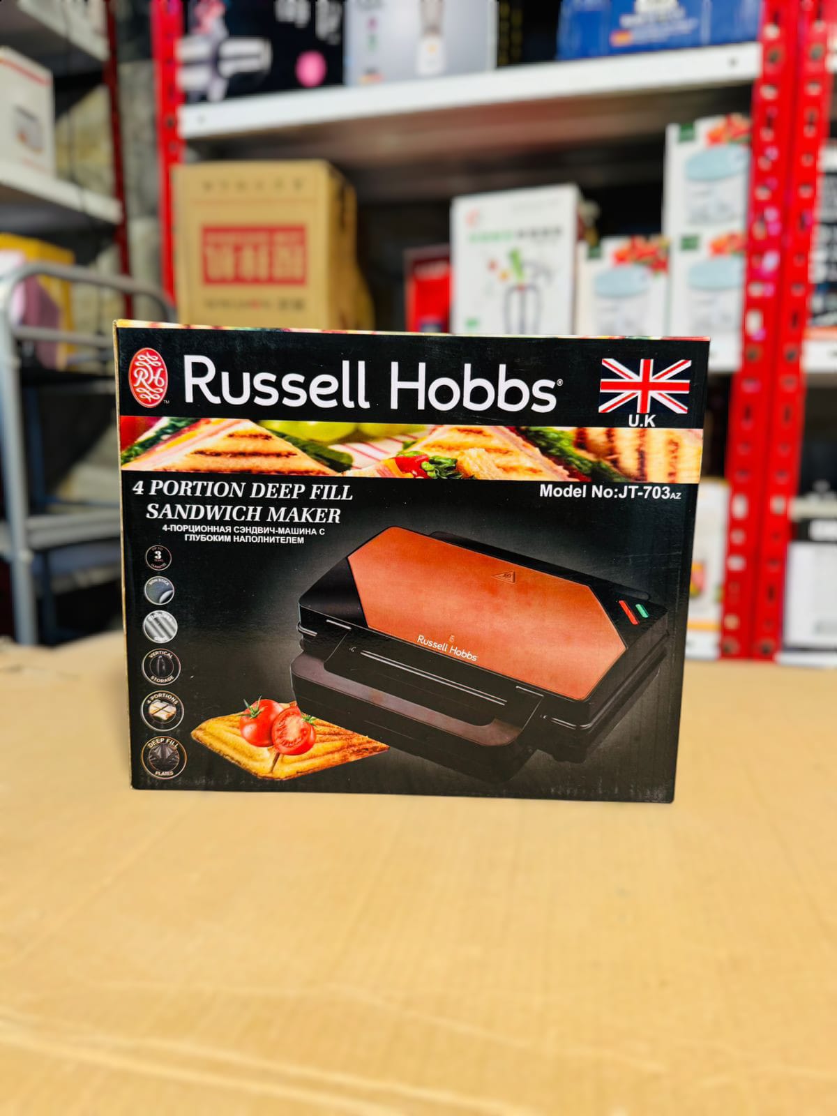 Russell Hobbs Sandwich Maker JT-703( Not Original)