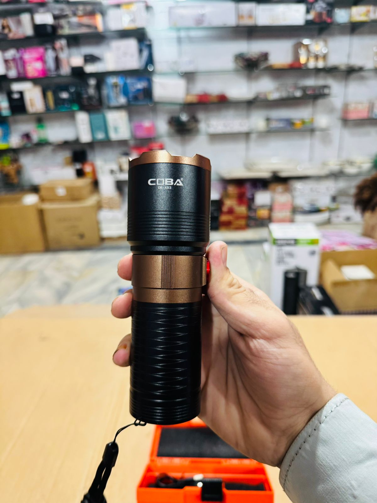 Coba 2000M LED Flashlight