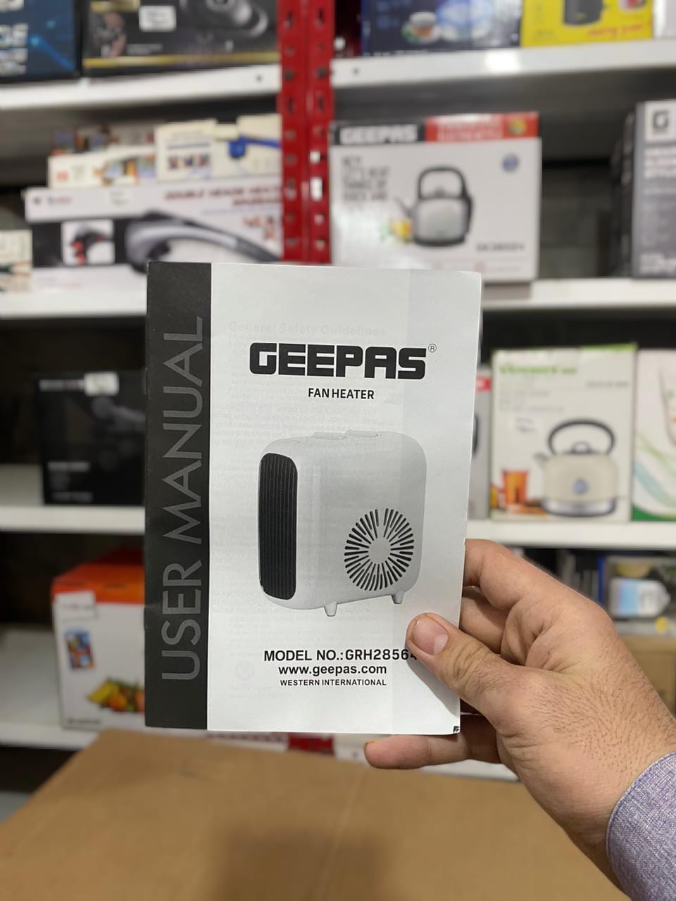 Geepas Fan Heater-28564