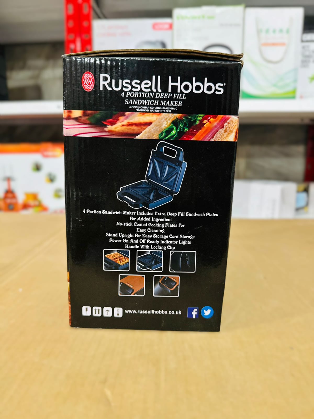 Russell Hobbs 3 in 1 Sandwich Maker AZ-S519 (Not Original)