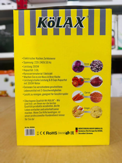 Kolax 3L Electric Chopper 300W-702304