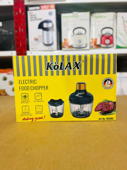 Kolax 3L Double Bowl Electric Chopper 300W-702302