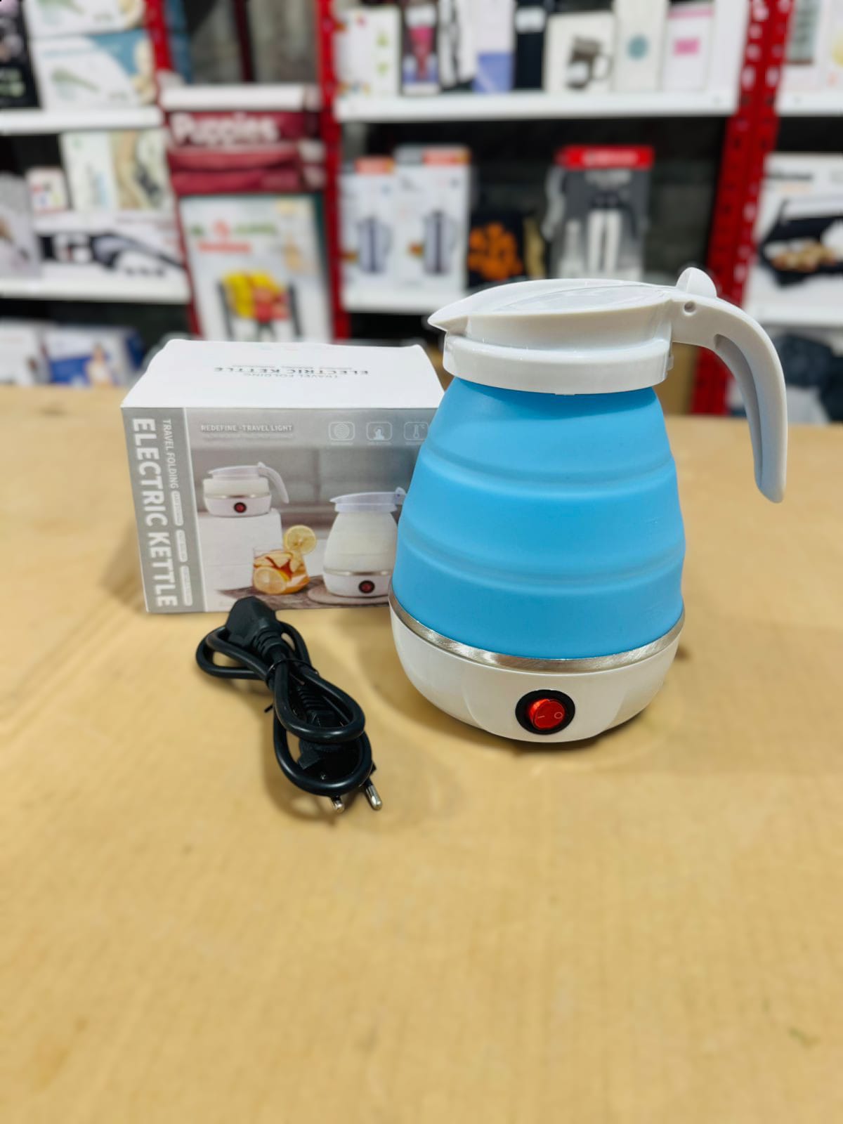 Travel Foldable Electric Kettle 600W(Weak Quality)