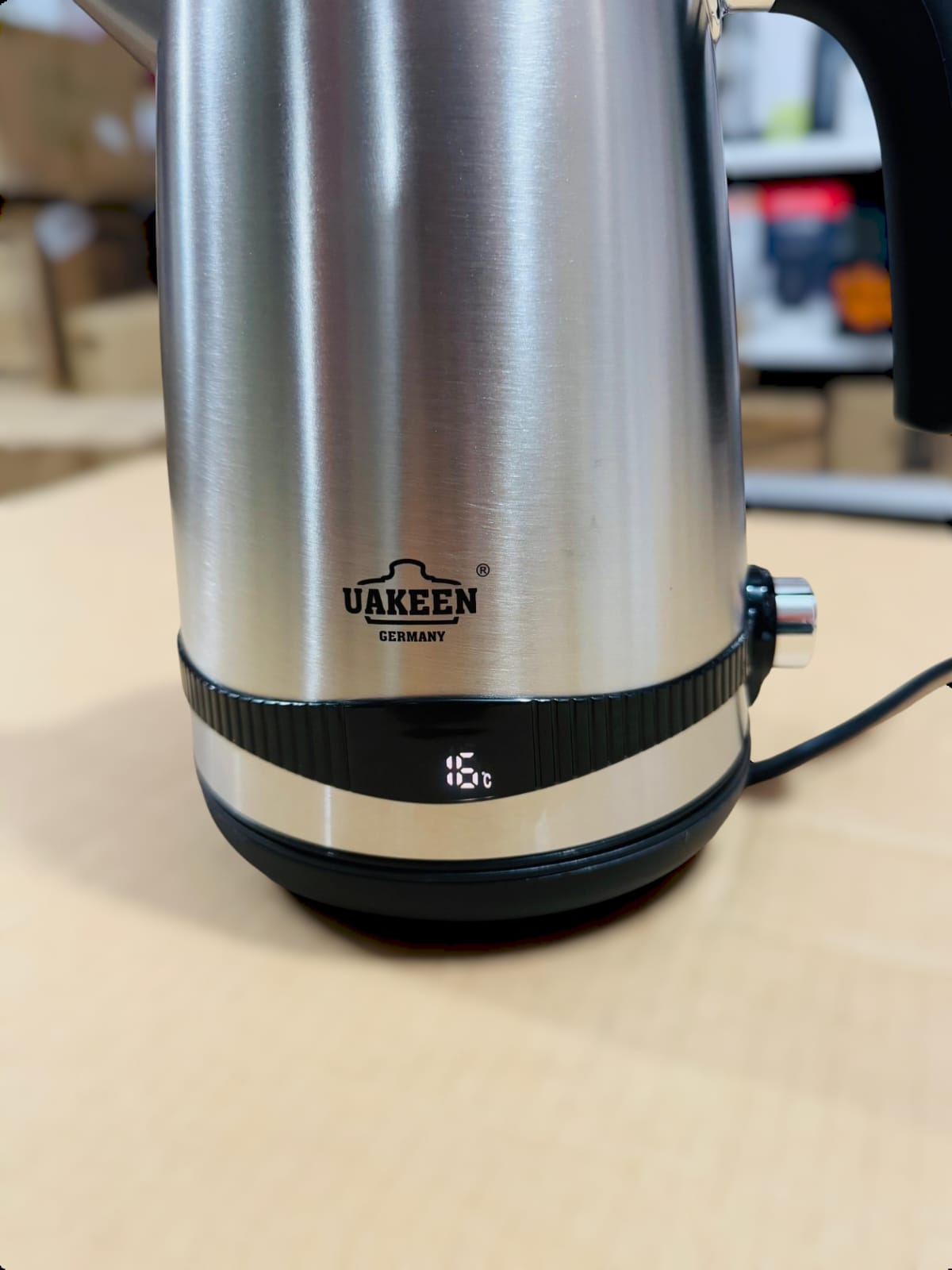 Uakeen Germany Digital 2L Electric Kettle ZL-018