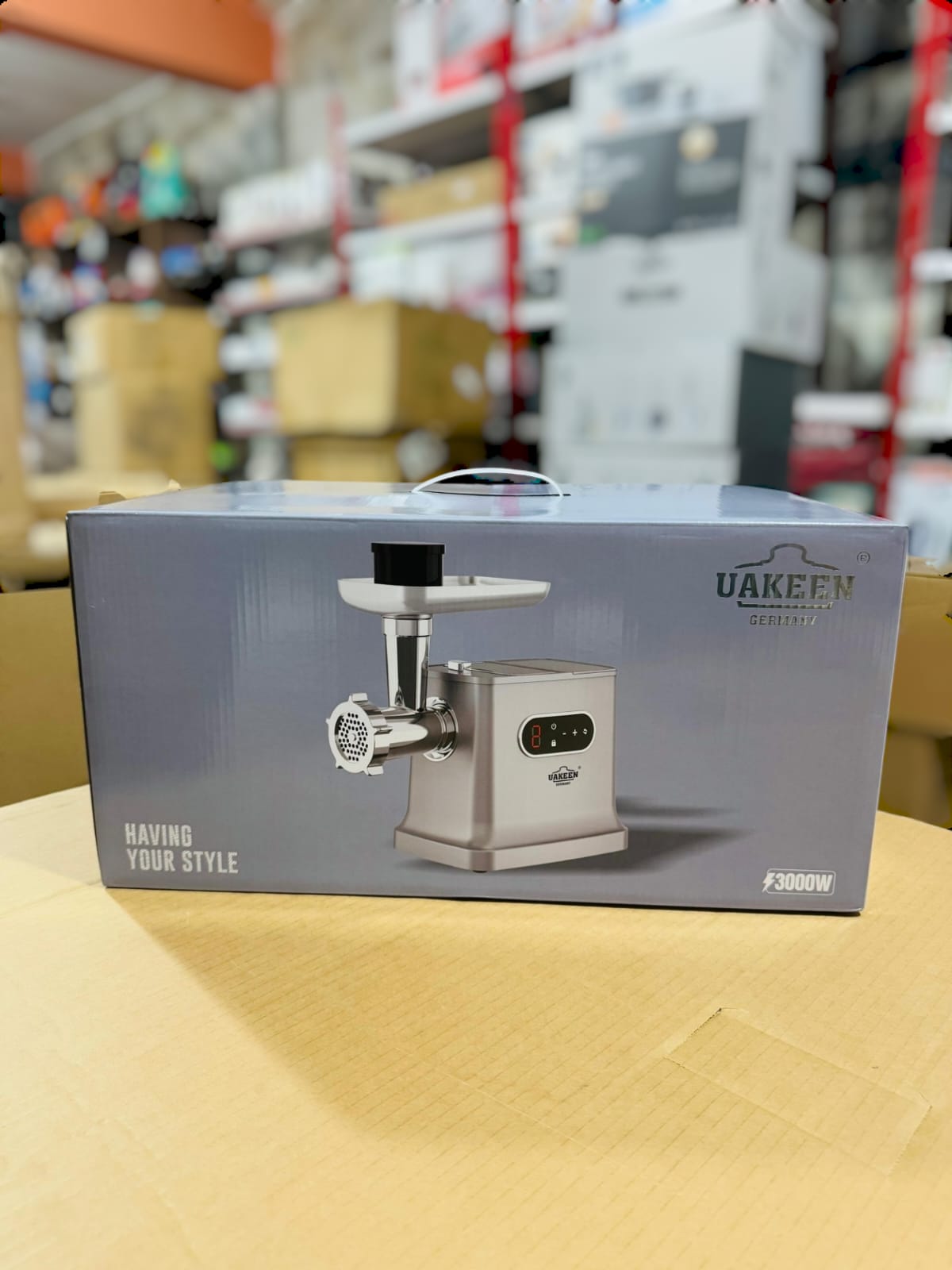 Uakeen Germany Digital Meat Grinder ZL-605