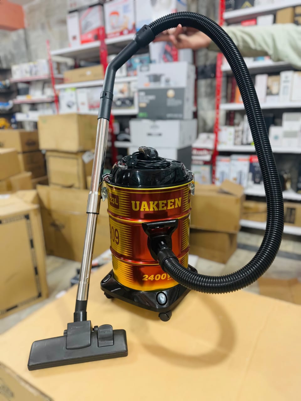 Uakeen Germany 23L Drum Vacuum Cleaner & Blower ZL-909