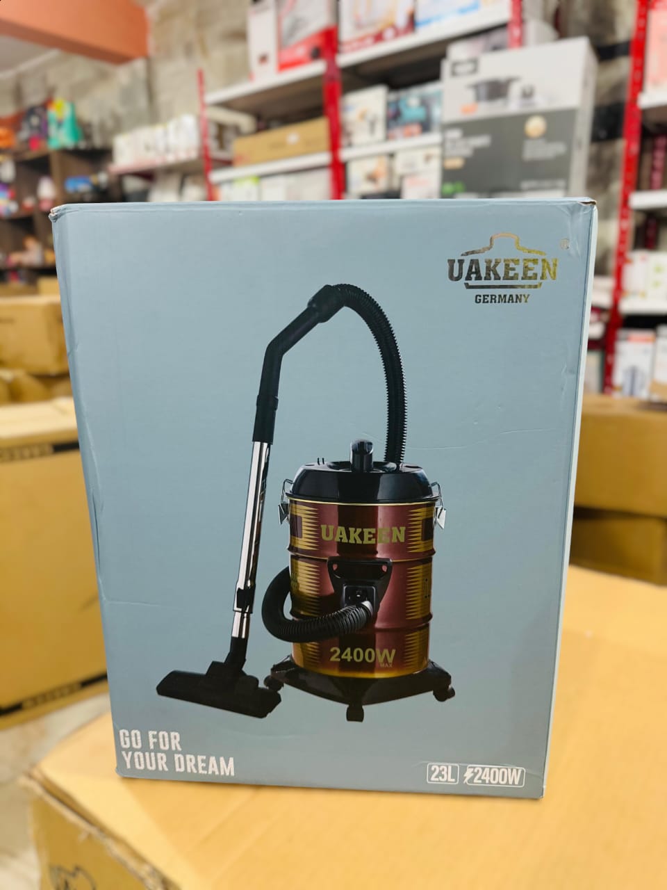 Uakeen Germany 23L Drum Vacuum Cleaner & Blower ZL-909