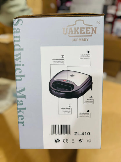 Uakeen Germany 6-in-1 Sandwich Maker ZL-410