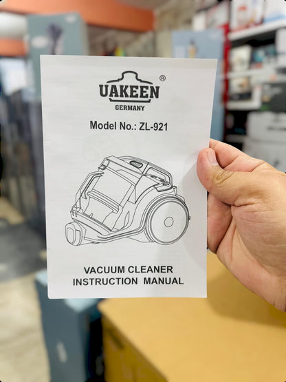 Uakeen Germany Cyclonic Vacuum Cleaner ZL-921