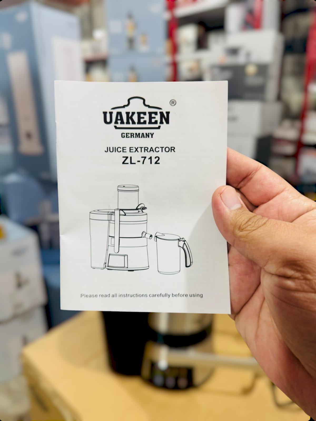 Uakeen Germany Digital Juicer ZL-712