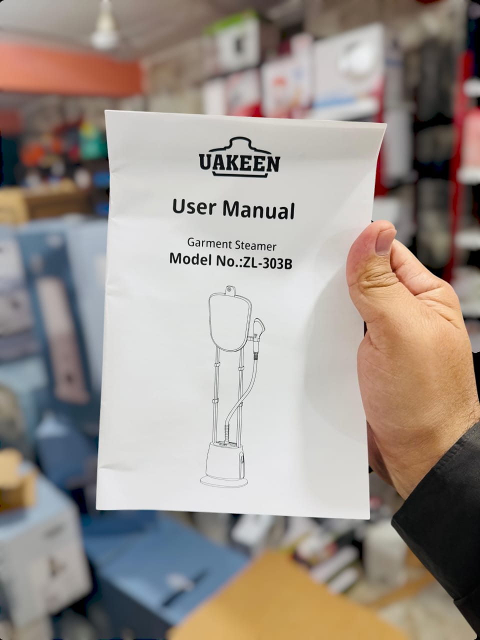 Uakeen Germany Digital Garment Steamer ZL-303B