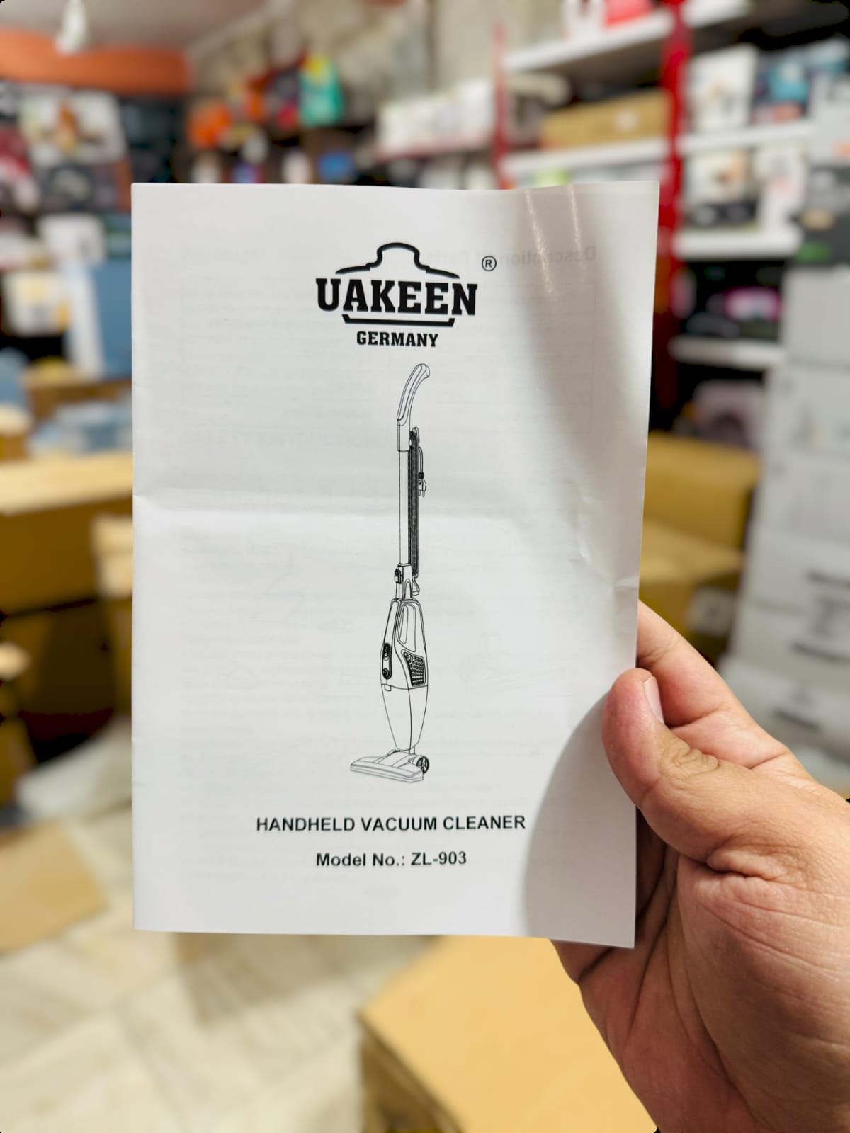 Uakeen Germany Vacuum Cleaner ZL-903