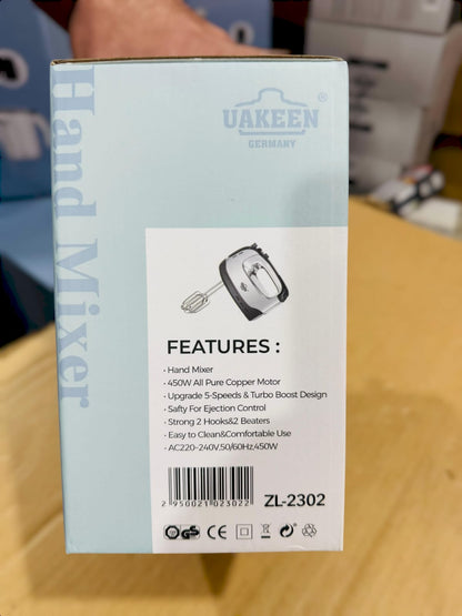 Uakeen Germany Hand Mixer ZL-2302