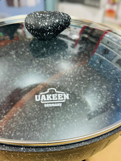 Uakeen Germany Induction Die-Cast Granite Casserole 9.3L VK-734