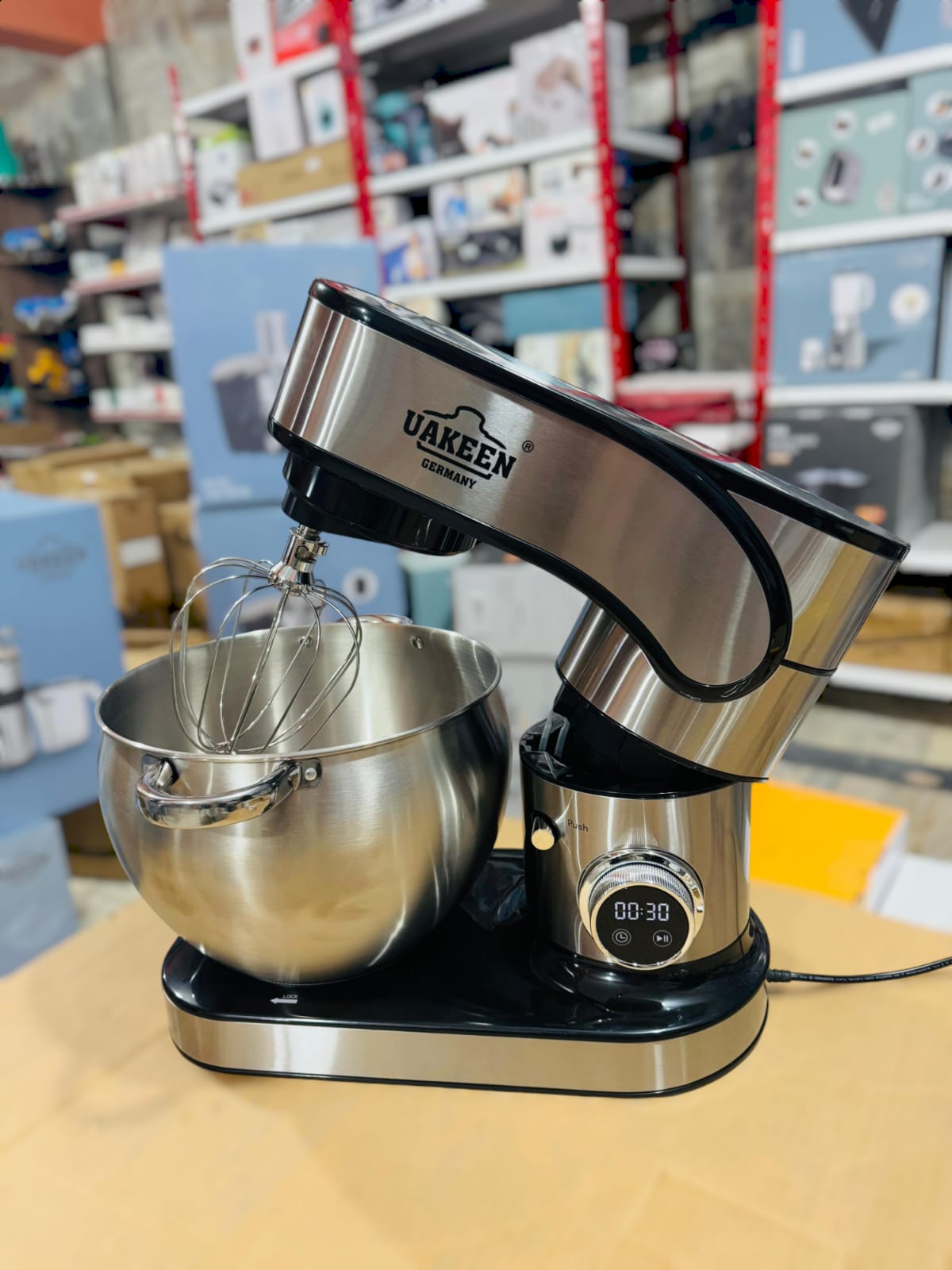 Uakeen Germany Digital Stand Mixer ZL-1606