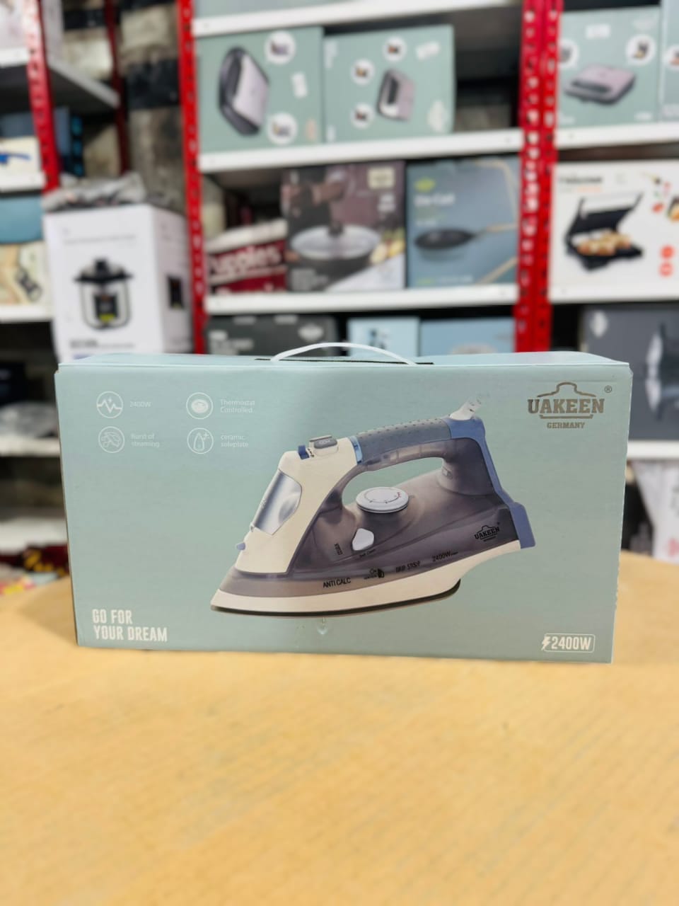 Uakeen Germany Steam Iron ZL-817